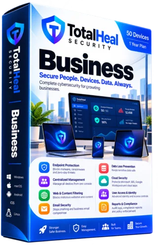 TotalHeal Business product box (illustrative artwork)