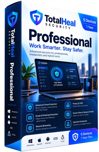 TotalHeal Professional product box (illustrative artwork)